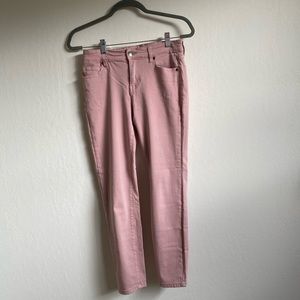 Pink jeans